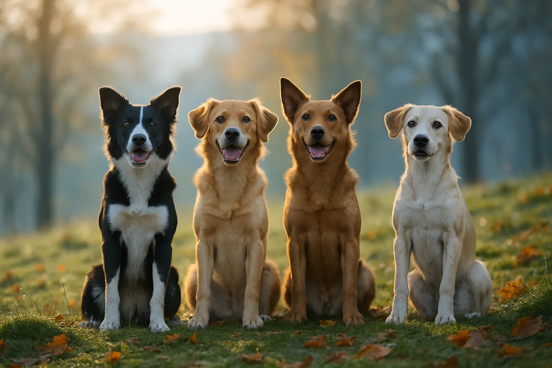 dogs sitting like humans