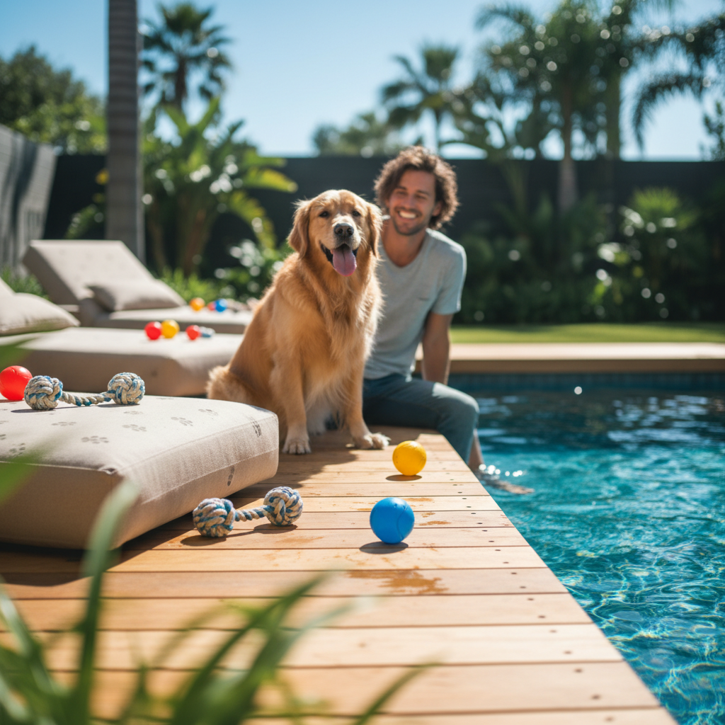 dogs and pools