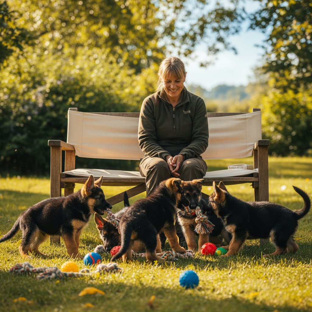 german shepherd as puppies