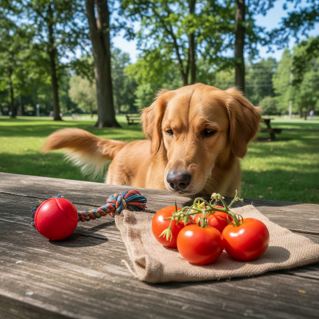 dog can eat tomato