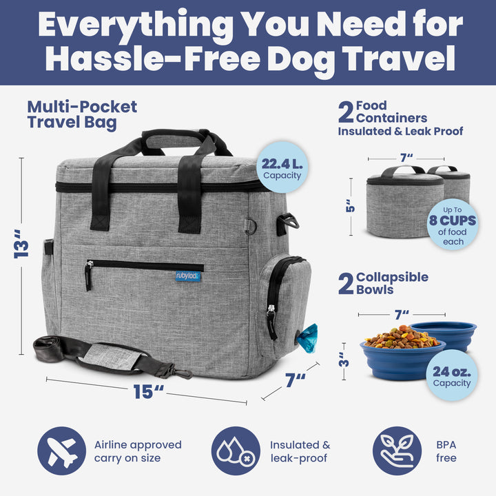 Original Doggy Bag®  & Mini Lint Roller for Pet Hair with 2 Refills
