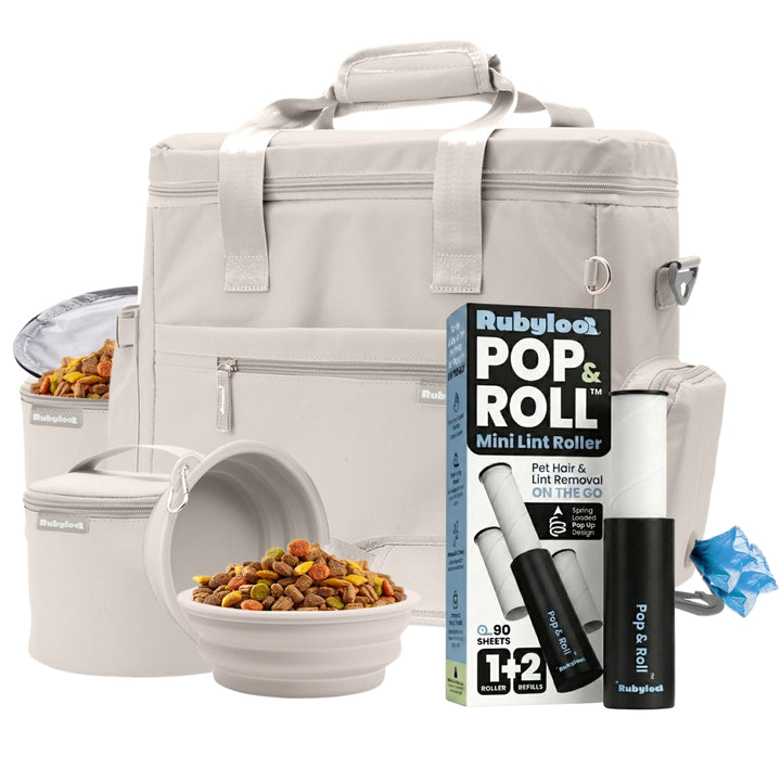 Original Doggy Bag®  & Mini Lint Roller for Pet Hair with 2 Refills