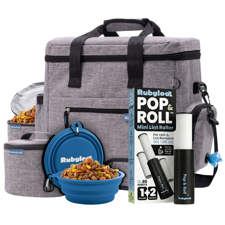 Original Doggy Bag®  & Mini Lint Roller for Pet Hair with 2 Refills