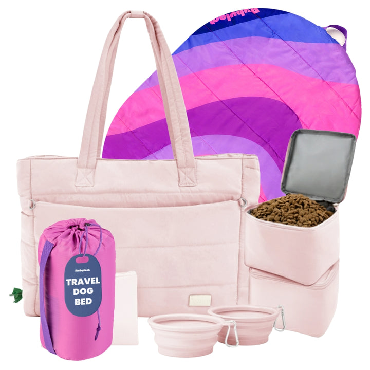 Puffer Dog Travel Bag & Travel Dog Bed