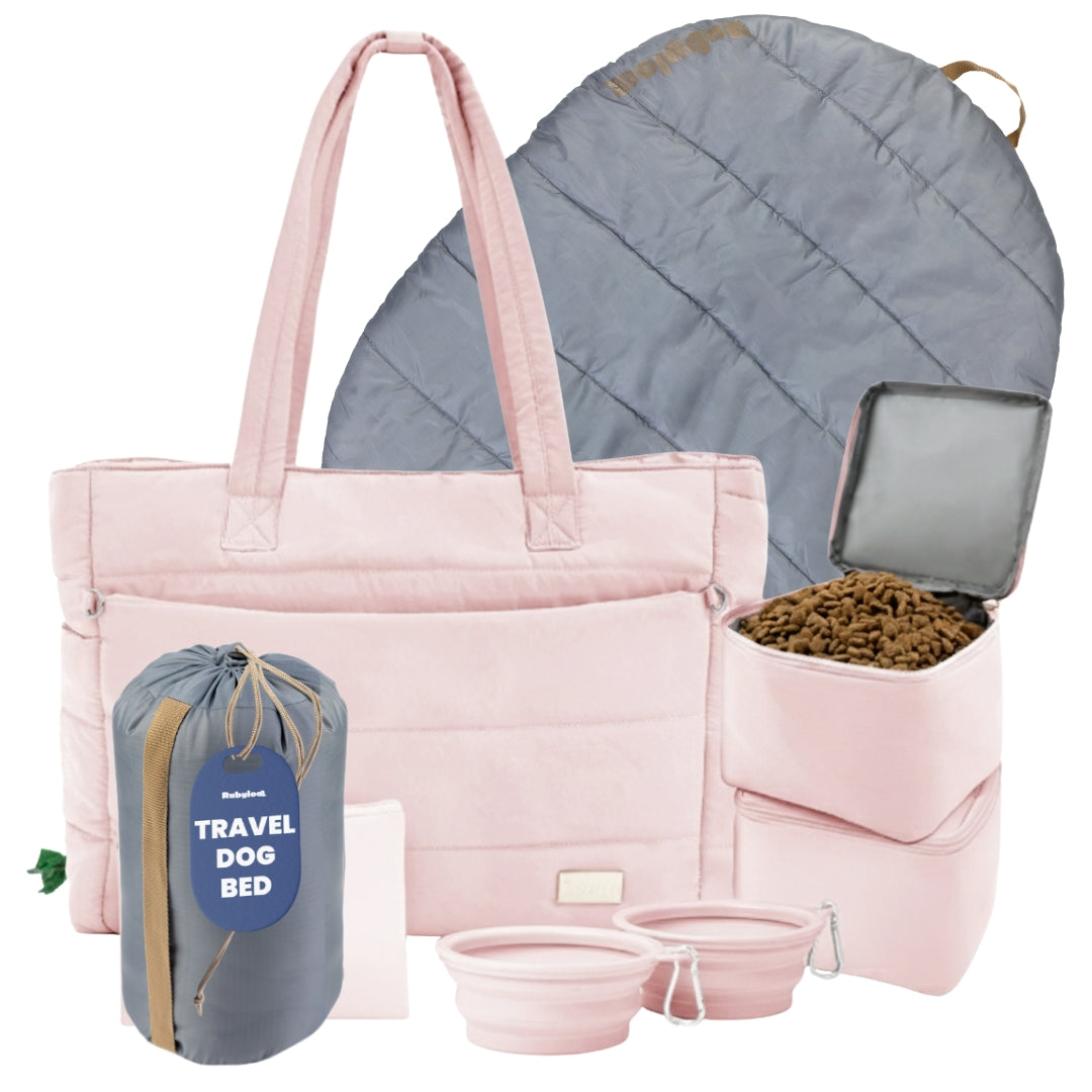 Puffer Dog Travel Bag & Travel Dog Bed