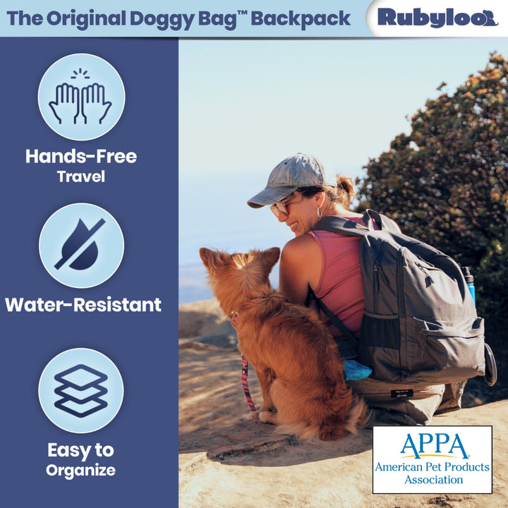 Original Doggy Bag™ Backpack & Pet First Aid Kit