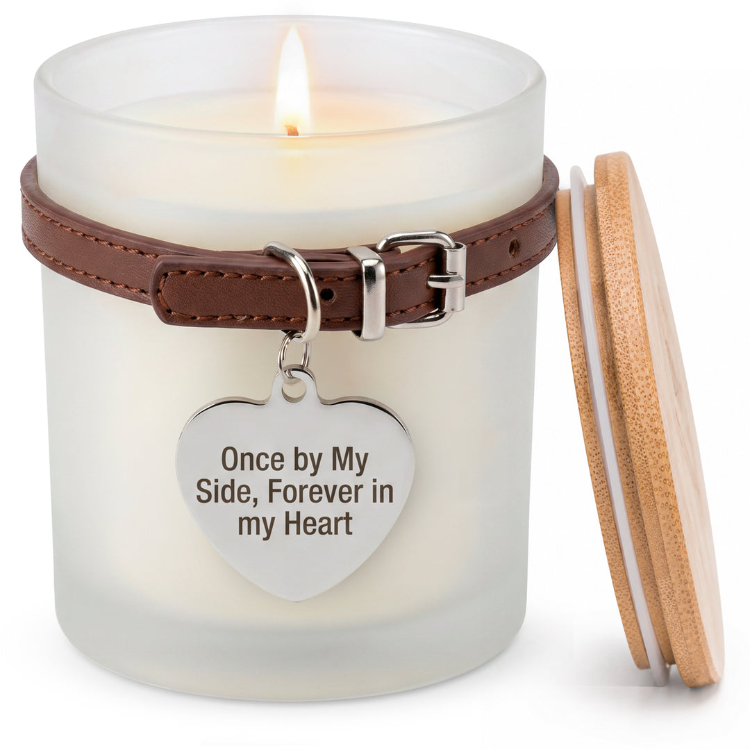 Pet Memorial Gifts for Dogs & Cats, Loss of Dog Sympathy Gift Candle